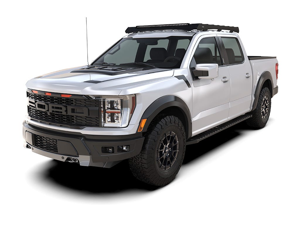 FRONT RUNNER FORD F-150 SUPER CREW (2021-CURRENT) SLIMSPORT ROOF RACK KIT / LIGHTBAR READY -KSFF005T