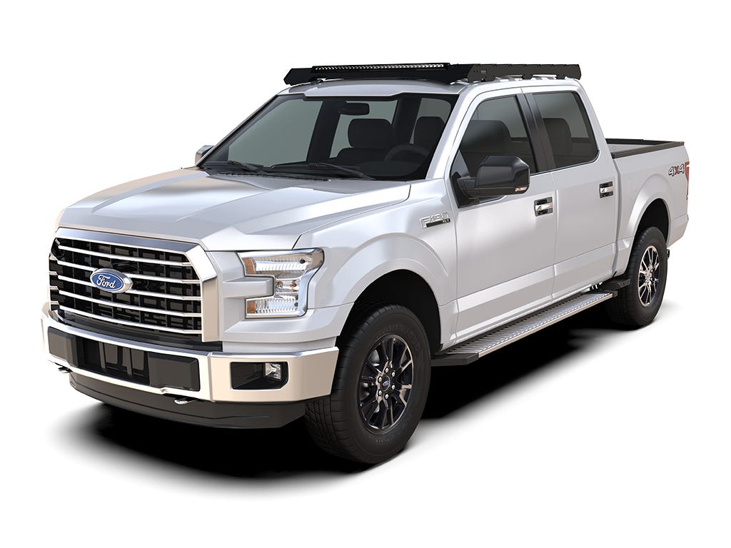 FRONT RUNNER FORD F-150 SUPER CREW (2015-2020) SLIMSPORT ROOF RACK KIT / LIGHTBAR READY -KSFF007T