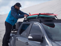 FRONT RUNNER FORD RANGER T6 / WILDTRAK / RAPTOR (2012-2022) SLIMSPORT ROOF RACK KIT / LIGHTBAR READY -KSFR003T