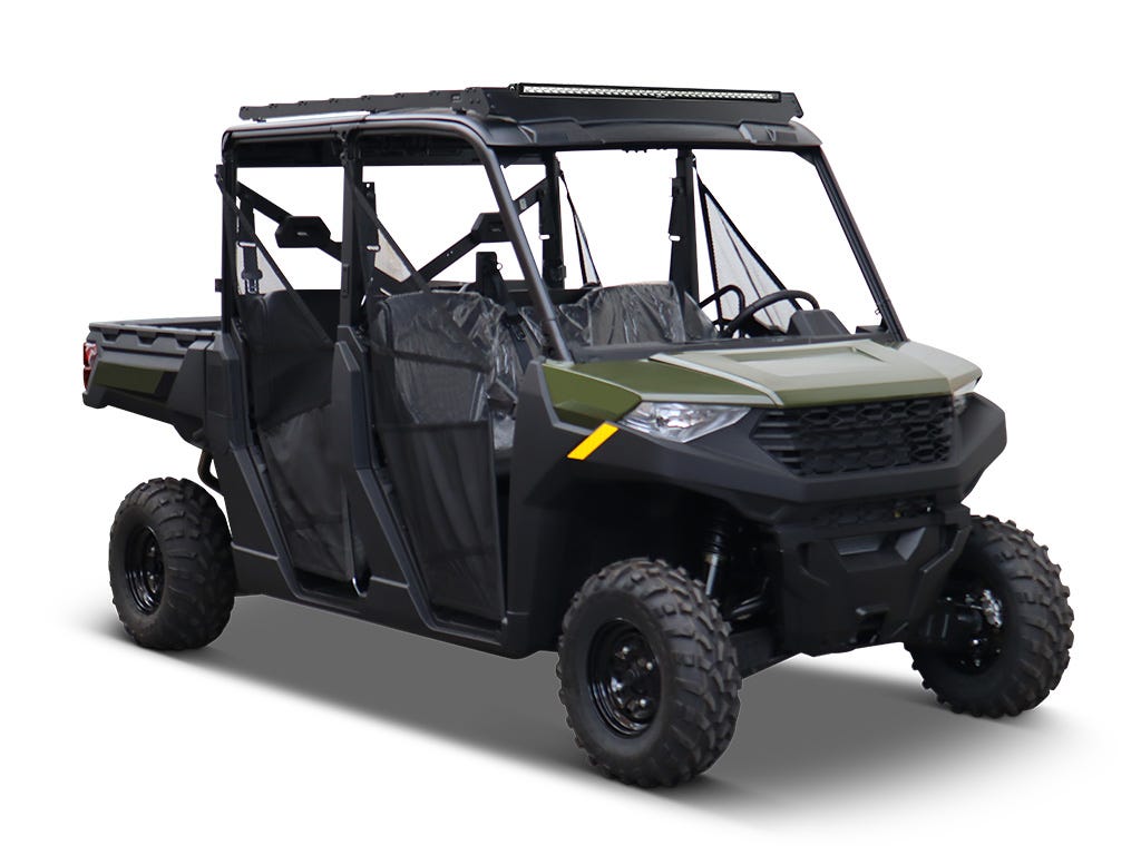 FRONT RUNNER POLARIS FORD RANGER 1000 CREW CAB (2018-CURRENT) SLIMSPORT ROOF RACK KIT / LIGHTBAR READY -KSPR004T