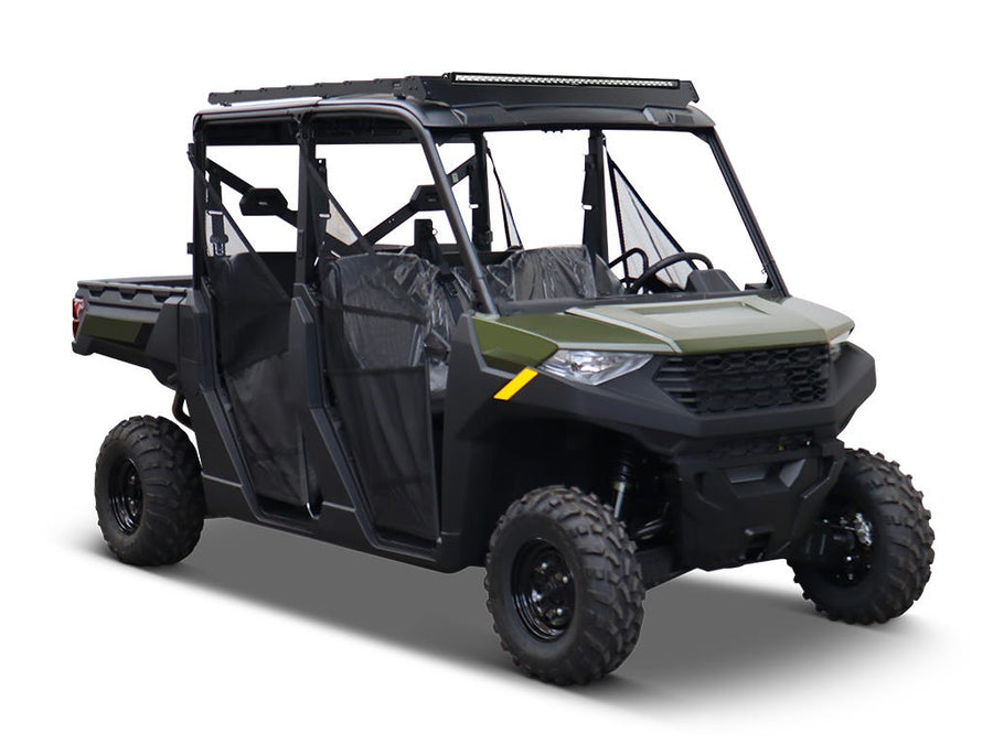 Front Runner Polaris Ranger 1000 Crew Cab (2018-Current) Slimsport Roof Rack Kit / Lightbar Ready -KSPR004T