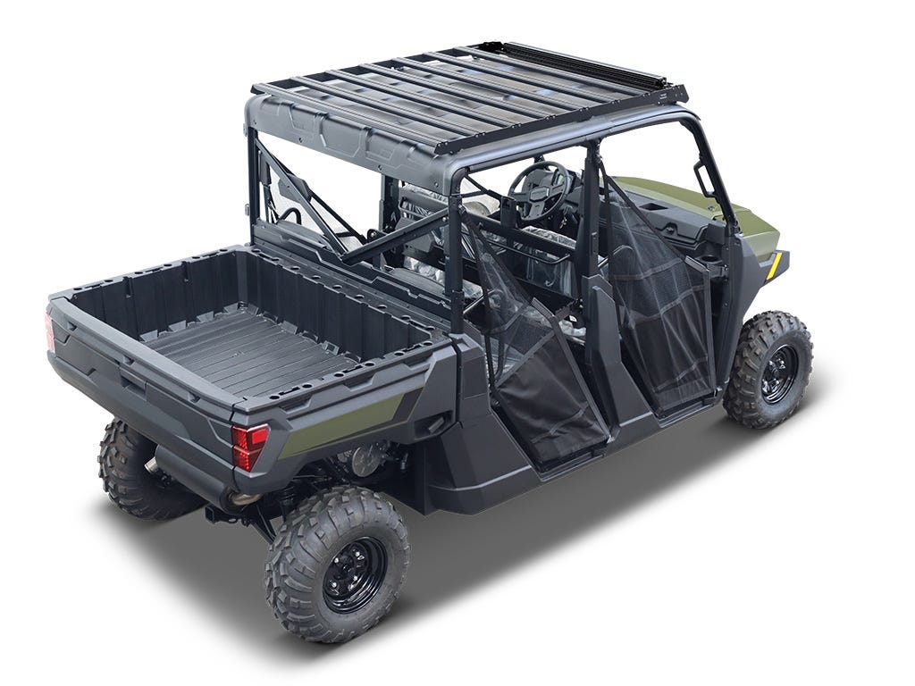 FRONT RUNNER POLARIS FORD RANGER 1000 CREW CAB (2018-CURRENT) SLIMSPORT ROOF RACK KIT / LIGHTBAR READY -KSPR004T