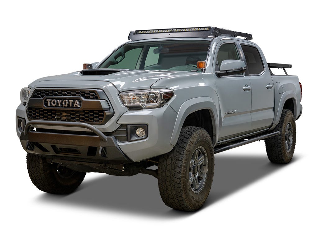 FRONT RUNNER TOYOTA TACOMA (2005-2023) SLIMSPORT ROOF RACK KIT / LIGHTBAR READY -KSTT002T