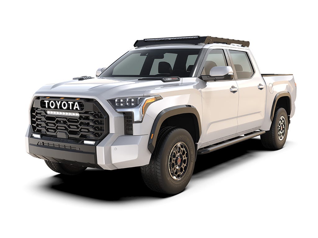 FRONT RUNNER TOYOTA TUNDRA CREW CAB (2022-CURRENT) SLIMSPORT ROOF RACK KIT / LIGHTBAR READY -KSTT005T