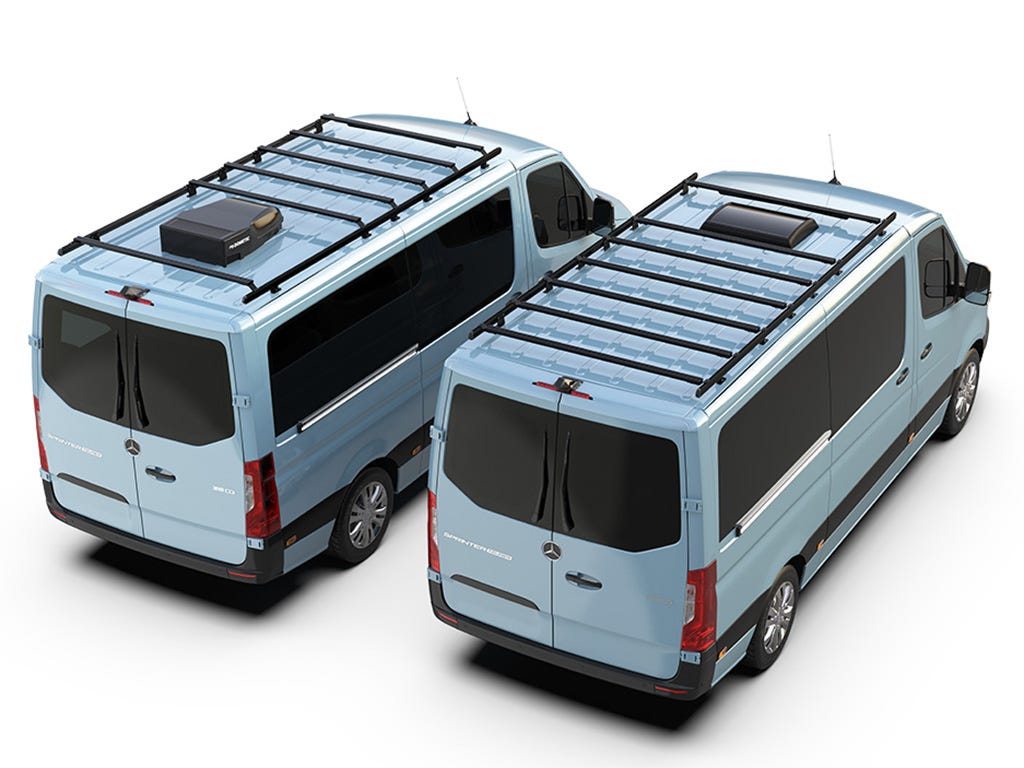 FRONT RUNNER MERCEDES-BENZ SPRINTER (L2H1/144IN MWB/STANDARD ROOF) (2007-CURRENT) SLIMPRO VAN RACK KIT -KVMS002T