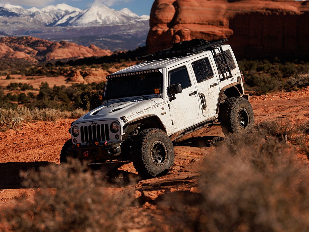 FRONT RUNNER JEEP WRANGLER JK SIDE MOUNT LADDER -LAJW003