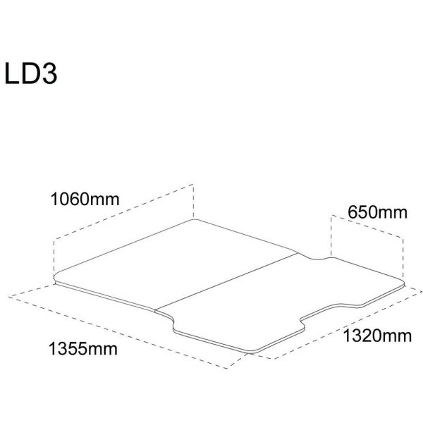 HSP LOAD SLIDE SUITS DUAL CAB T60 -LD3