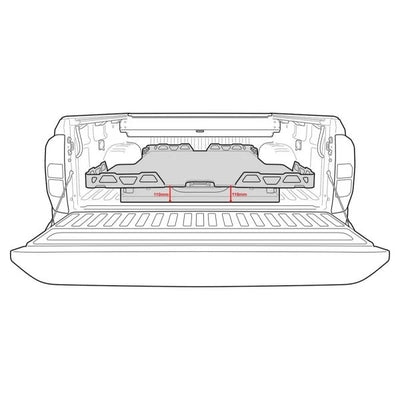 HSP Load Slide Suits Dual Cab T60  -LD3