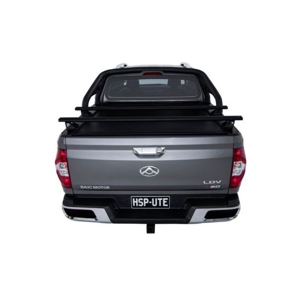 HSP ROLL R COVER SERIES 3.5 DUAL CAB SUITS GENUINE BLACK A FRAME SPORTS BAR T60 -LD43RS3.5