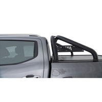 HSP ROLL R COVER SERIES 3.5 DUAL CAB SUITS GENUINE BLACK A FRAME SPORTS BAR T60 -LD43RS3.5
