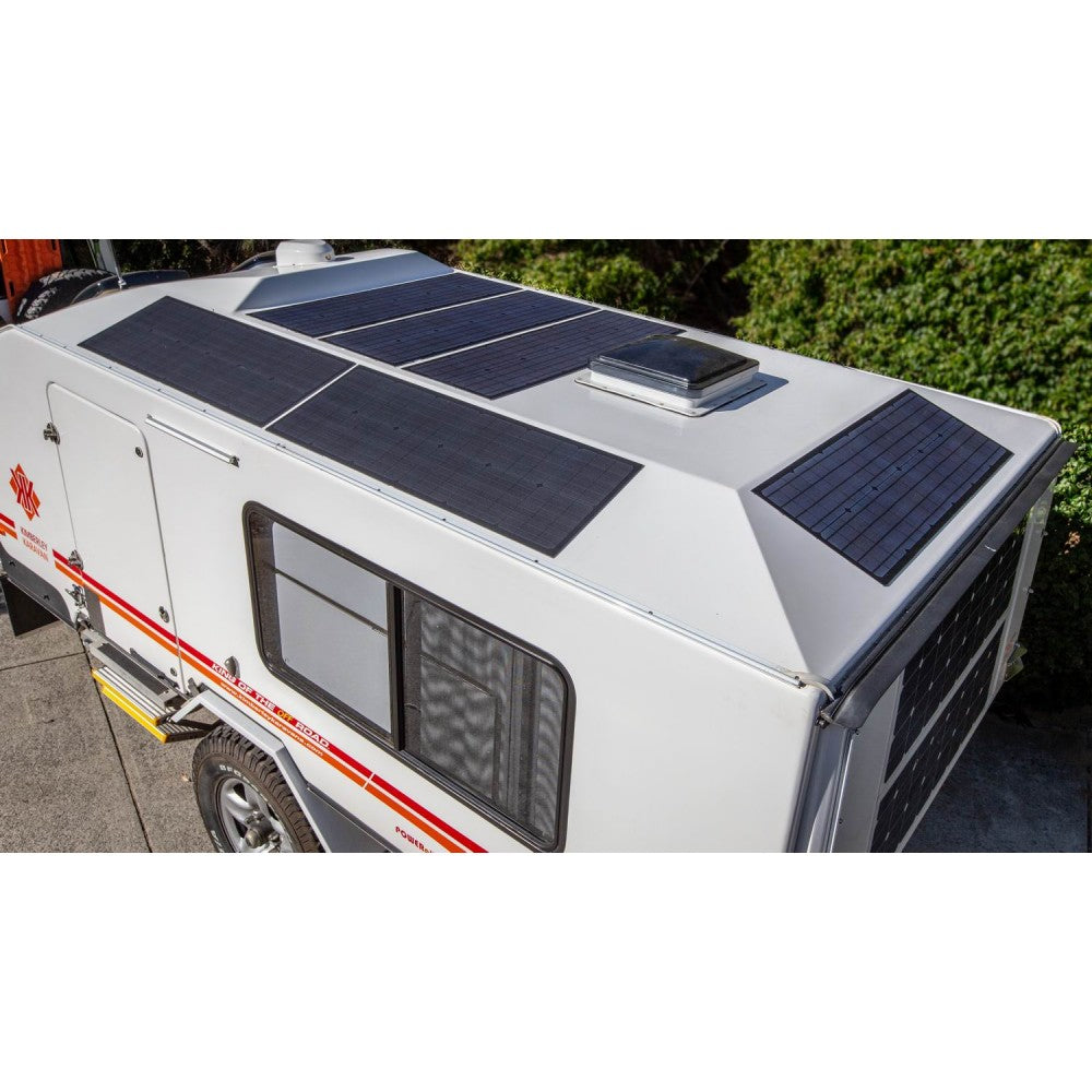 VSS Semi-Flexible Solar Panel - Kimberley Kamper & Combi Camper (1000mm x 350mm) 55-Watt (Connections under panel)