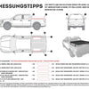 Front Runner Ute Slimline II Load Bed Rack Kit / 1475(W) x 1358(L) KRLB005T