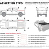 Front Runner Ute Load Bed Slimline II Rack Kit / 1255mm(W) x 1358mm(L) -KRLB001T