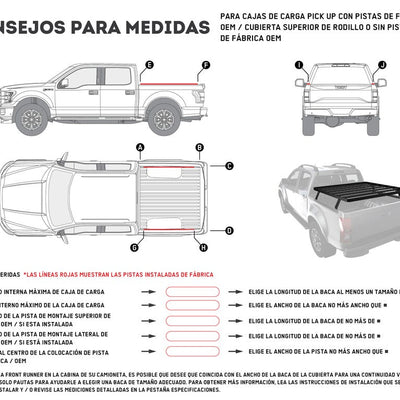 Front Runner Ute Slimline II Load Bed Kit / 1345(W) x 1358(L) -KRLB007T