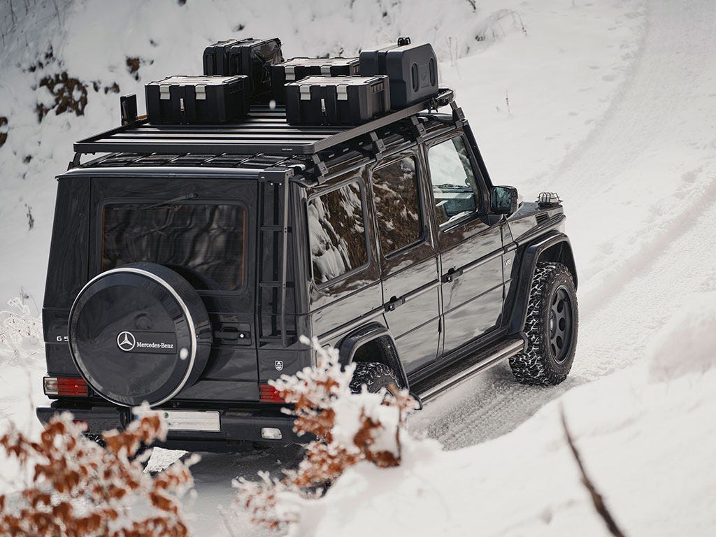 FRONT RUNNER MERCEDES-BENZ GELANDEWAGEN G CLASS (1979-2017) SLIMLINE II ROOF RACK KIT -KRGW004L