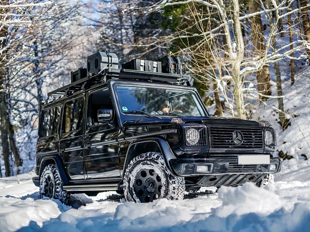 FRONT RUNNER MERCEDES-BENZ GELANDEWAGEN G CLASS (1979-2017) SLIMLINE II ROOF RACK KIT -KRGW004L
