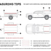 Front Runner Ute Canopy or Trailer Slimline II Rack Kit / Tall / 1475mm(W) X 1156mm(L) KRCAT65T