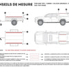 Front Runner Ute Canopy or Trailer with OEM Track Slimline II Rack Kit / Tall / 1345mm(W) X 2772mm(L) KRCAT51TN