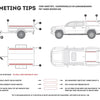 Front Runner Ute Canopy or Trailer Slimline II Rack Kit / Tall / 1475mm(W) X 1358mm(L) KRCAT66T