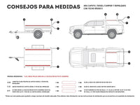 Front Runner Ute Canopy or Trailer with OEM Track Slimline II Rack Kit / Tall / 1165mm(W) X 2570mm(L)