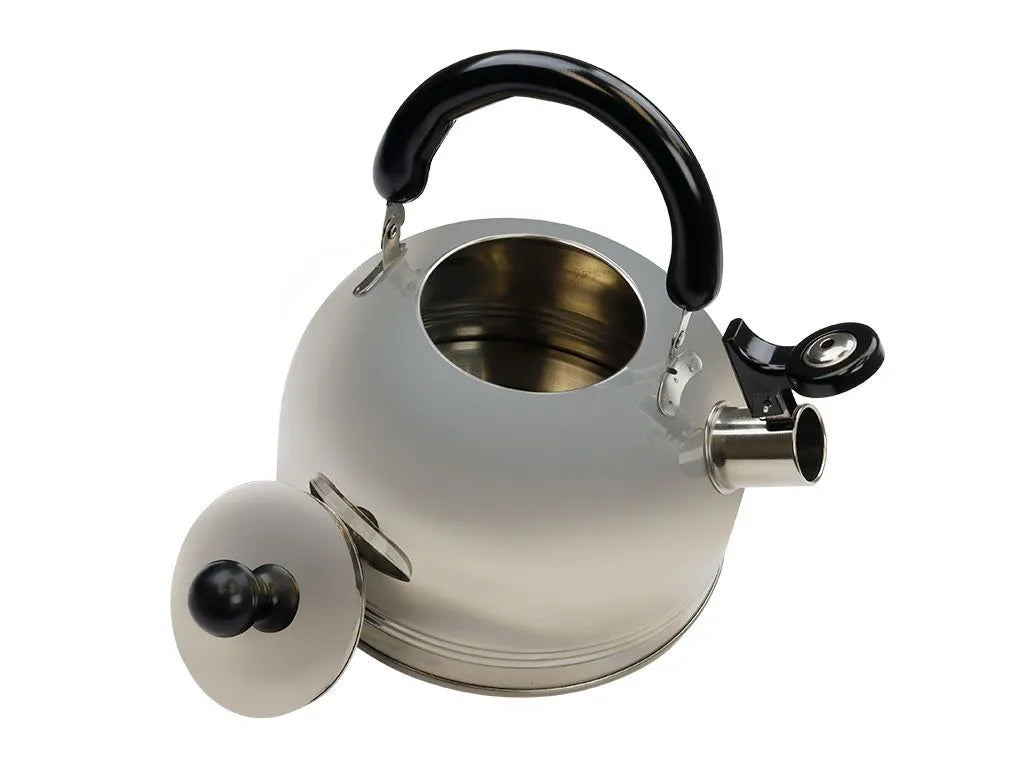 Front Runner Whistling Kettle (2.5l) / Stainless Steel Metallic Finish