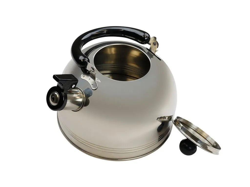 Front Runner Whistling Kettle (2.5l) / Stainless Steel Metallic Finish