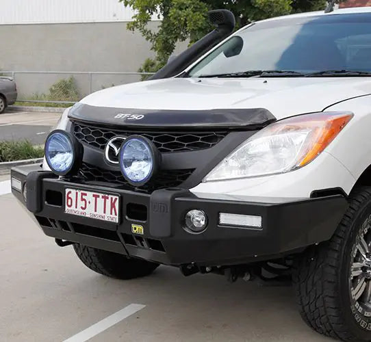 TJM FRONTIER BULL BAR BLACK STEEL FOR MAZDA BT-50(IN STORE PICK UP ONLY)