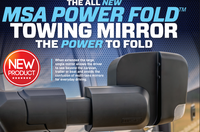 MSA 4X4 POWER FOLD TOWING MIRRORS TM950 ISUZU D-MAX SEPTEMBER 2020-CURRENT