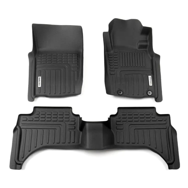 DEEP DISH FLOOR LINER SUIT MITSUBISHI TRITON DC 5TH GEN F'LIFT 2019-24 MT066-01-3D