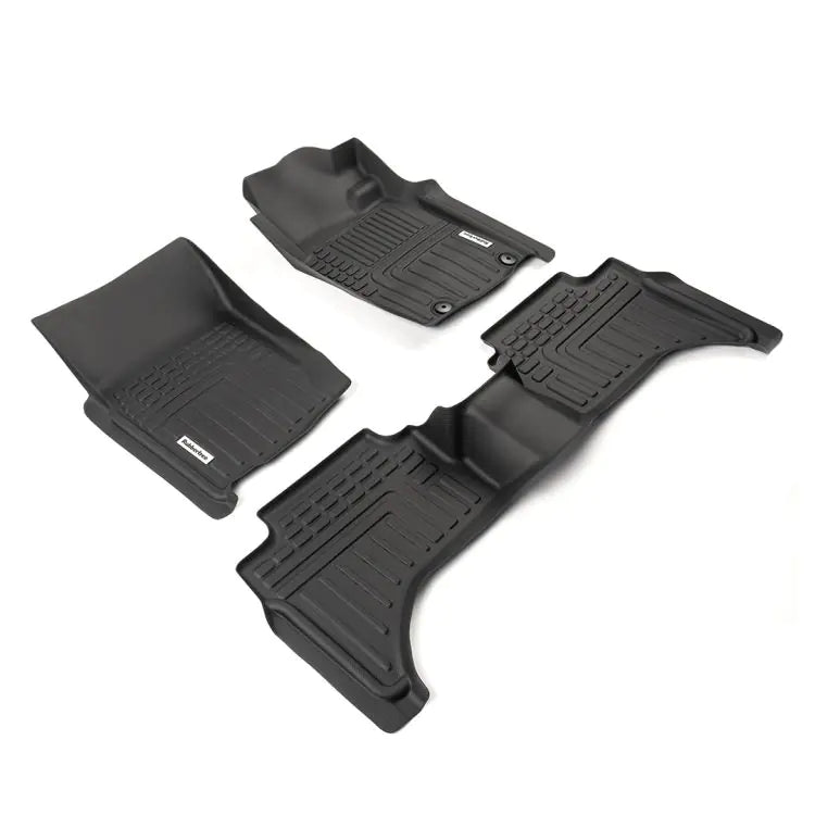 TJM DEEP DISH CAR MATS FOR MITSUBISHI TRITON DUAL CAB 2015-2023 MTT001-3D