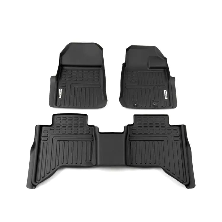 DEEP DISH FLOOR LINER SUIT MAZDA BT-50 DC (3RD GEN) 2020 ON MZ090-3D