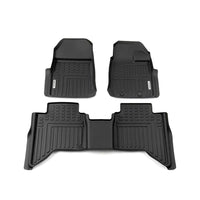 DEEP DISH FLOOR LINER SUIT MAZDA BT-50 DC (3RD GEN) 2020 ON MZ090-3D