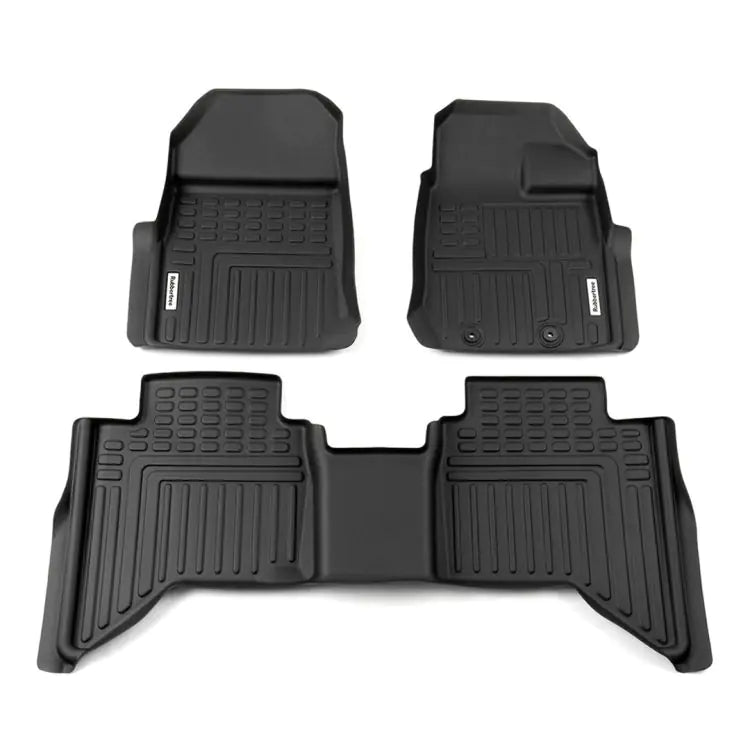 TJM DEEP DISH CAR MATS FOR MAZDA BT-50 DUAL CAB (3RD GEN) 2020+ MZB002-3D
