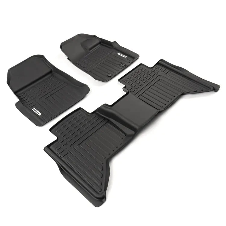 TJM DEEP DISH CAR MATS FOR MAZDA BT-50 DUAL CAB (3RD GEN) 2020+ MZB002-3D