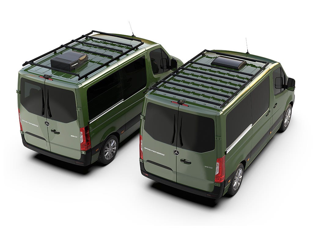 FRONT RUNNER MERCEDES-BENZ SPRINTER (L1H1/128IN SWB/STANDARD ROOF) (2006-CURRENT) SLIMPRO VAN RACK KIT -KVMS001T