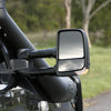 CLEARVIEW Raw Next Gen Towing Mirrors Electric Mazda BT-50 UP/UR Oct 2011 - Jun 2020-CVNG-M-BT50-EX