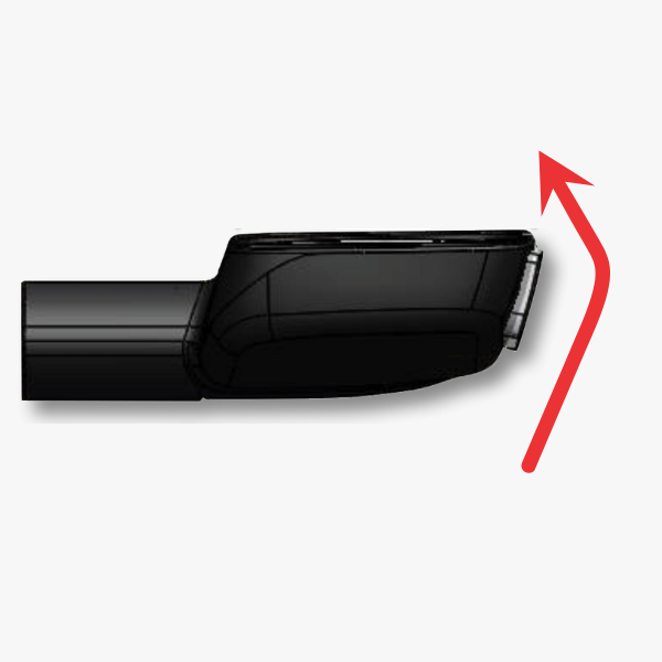 CLEARVIEW BLACK ORIGINAL TOWING MIRRORS ELECTRIC NISSAN NAVARA D23/NP300 2015- 2020 (MY20)-CV-NN-NP300-EB