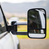 CLEARVIEW BLACK ORIGINAL TOWING MIRRORS POWER-FOLD, INDICATORS, ELECTRIC ISUZU MU-X 2014 (MY14) - 2019 (MY19)-CV-HI-DC2012-FIEB