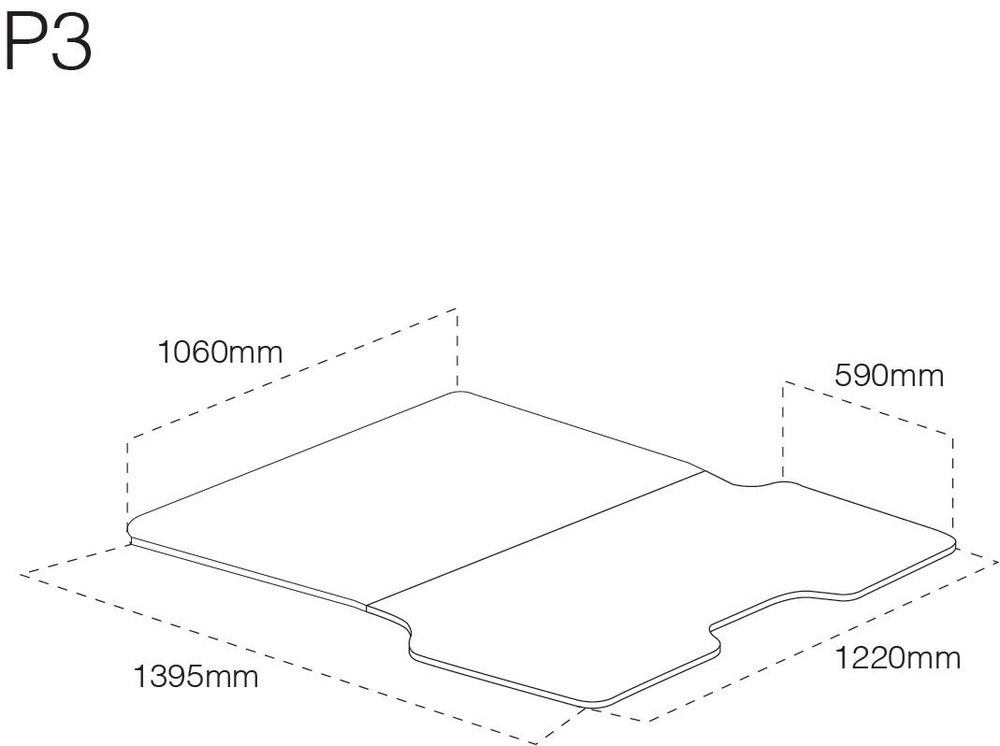 HSP LOAD SLIDE SUITS DUAL CAB FORD RANGER/RAPTOR PX (SUITS TUBLINER) -P3