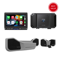 ALPINE LC70 Ultimate Audio System Bundle — Head Unit + Speakers + Amplifier