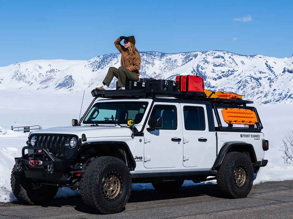FRONT RUNNER JEEP GLADIATOR (2019-CURRENT) PRO BED RACK KIT -PBJG001T
