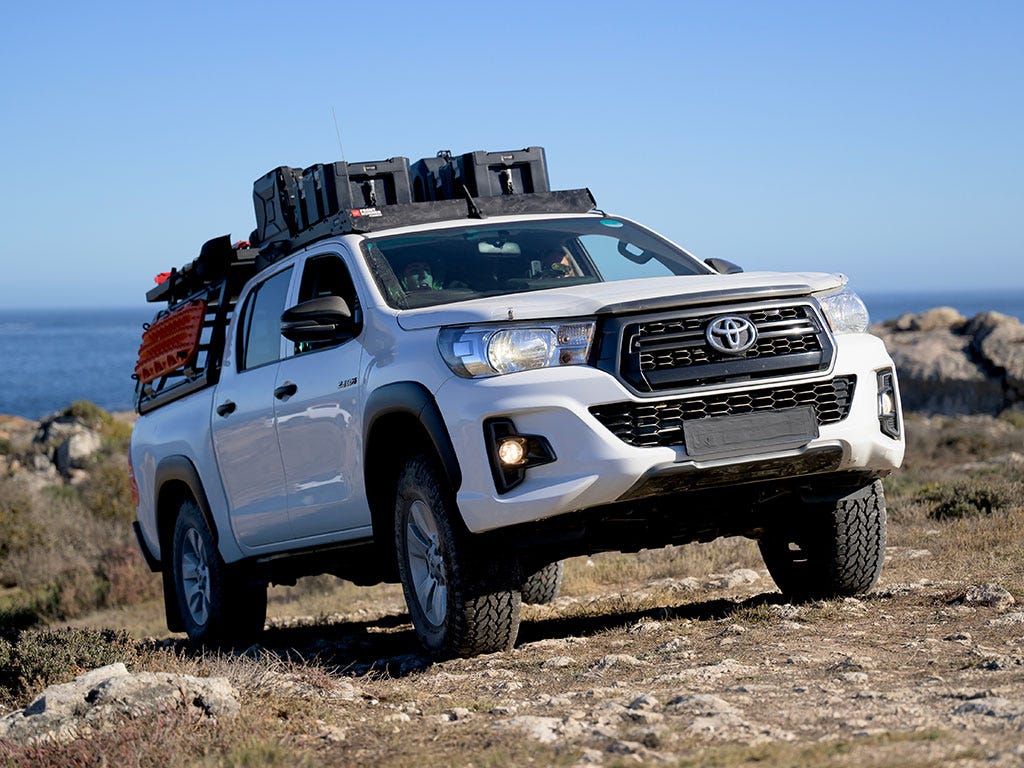 FRONT RUNNER TOYOTA HILUX REVO DOUBLE CAB (2016-CURRENT) PRO BED RACK KIT -PBTH001T