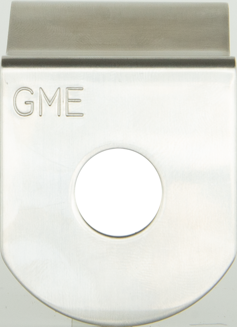 GME 1.5MM FORD FALCON & TERRITORY "L" BRACKET - DRIVER SIDE - STAINLESS STEEL -MB017