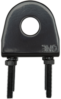 GME RIGHT ANGLE BULL BAR BRACKET - BLACK - MB024B