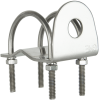 GME RIGHT ANGLE BULL BAR BRACKET - STAINLESS STEEL - MB024SS