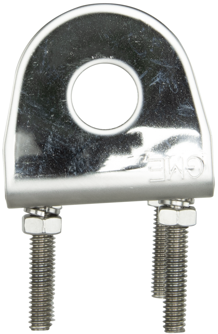 GME RIGHT ANGLE BULL BAR BRACKET - STAINLESS STEEL - MB024SS