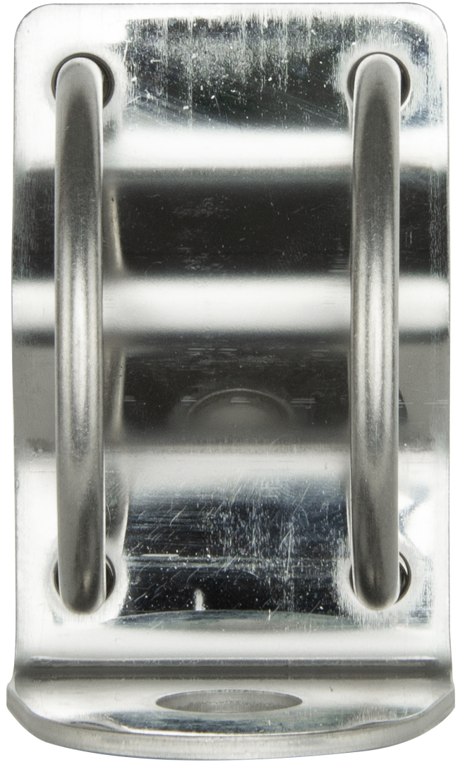 GME RIGHT ANGLE BULL BAR BRACKET - STAINLESS STEEL - MB024SS