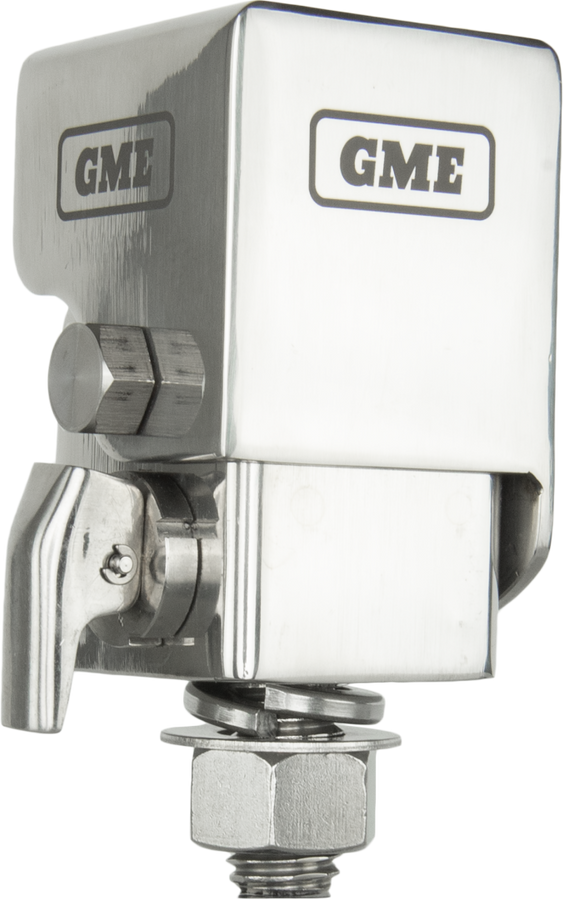 GME HEAVY DUTY FOLD DOWN BRACKET - STAINLESS STEEL - MB042