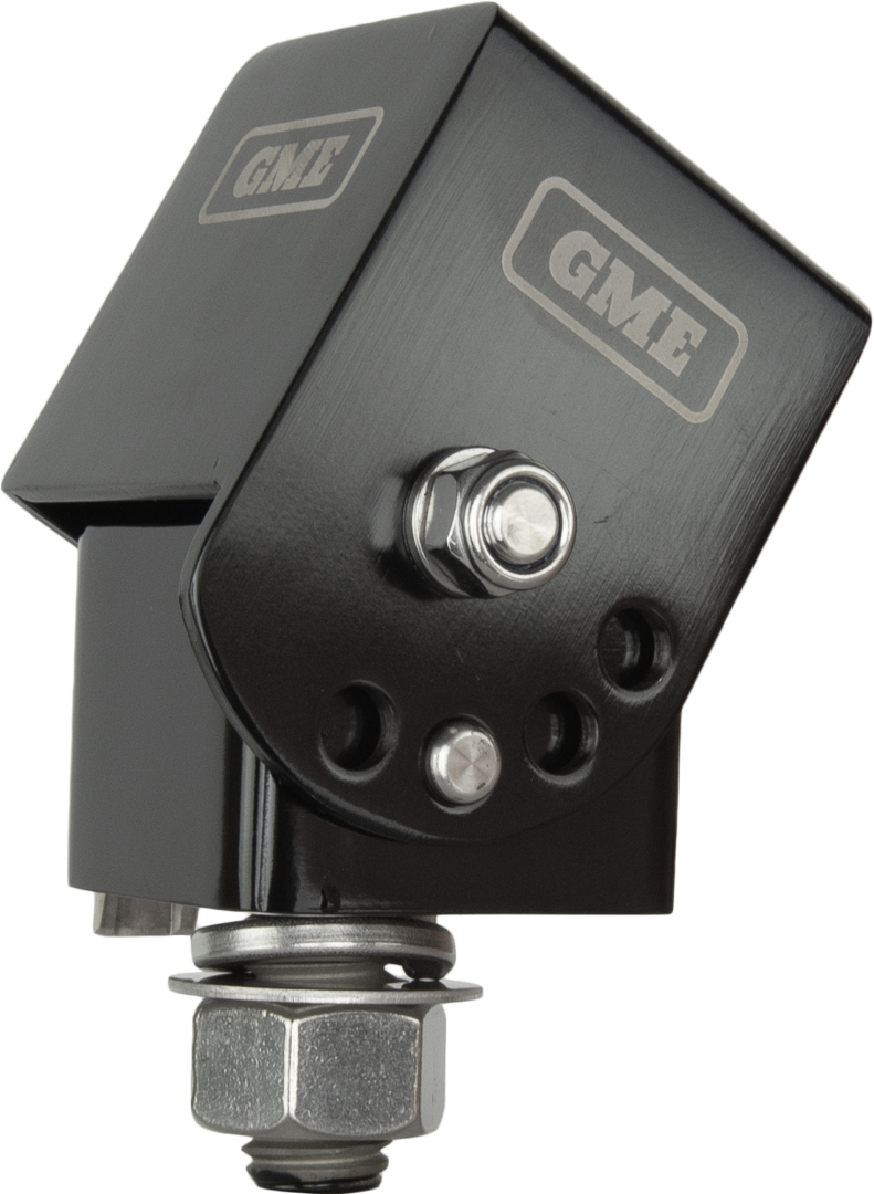 GME Heavy Duty Fold Down Bracket - Black - - MB042B