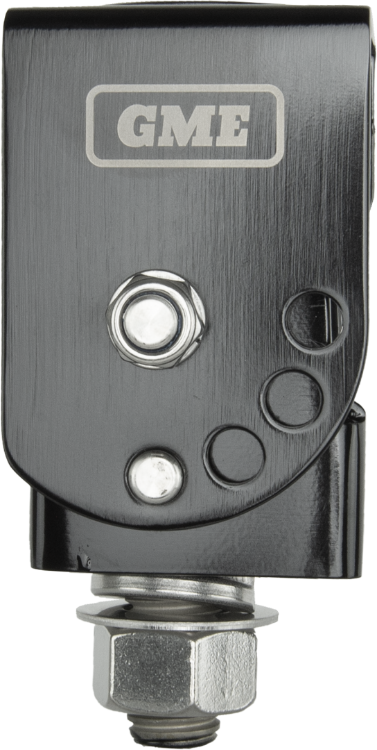 GME Heavy Duty Fold Down Bracket - Black - - MB042B